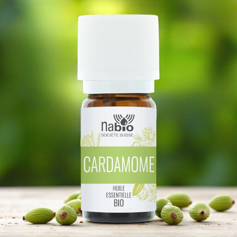 Huile essentielle BIO Cardamome - 5ml - Nabio