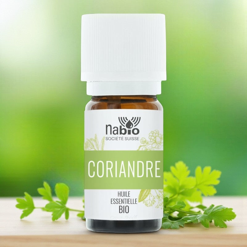 Ätherisches Bio-Korianderöl – 10 ml – Nabio