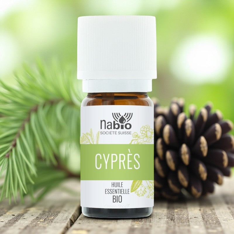 Ätherisches Bio-Zypressenöl – 10 ml – Nabio