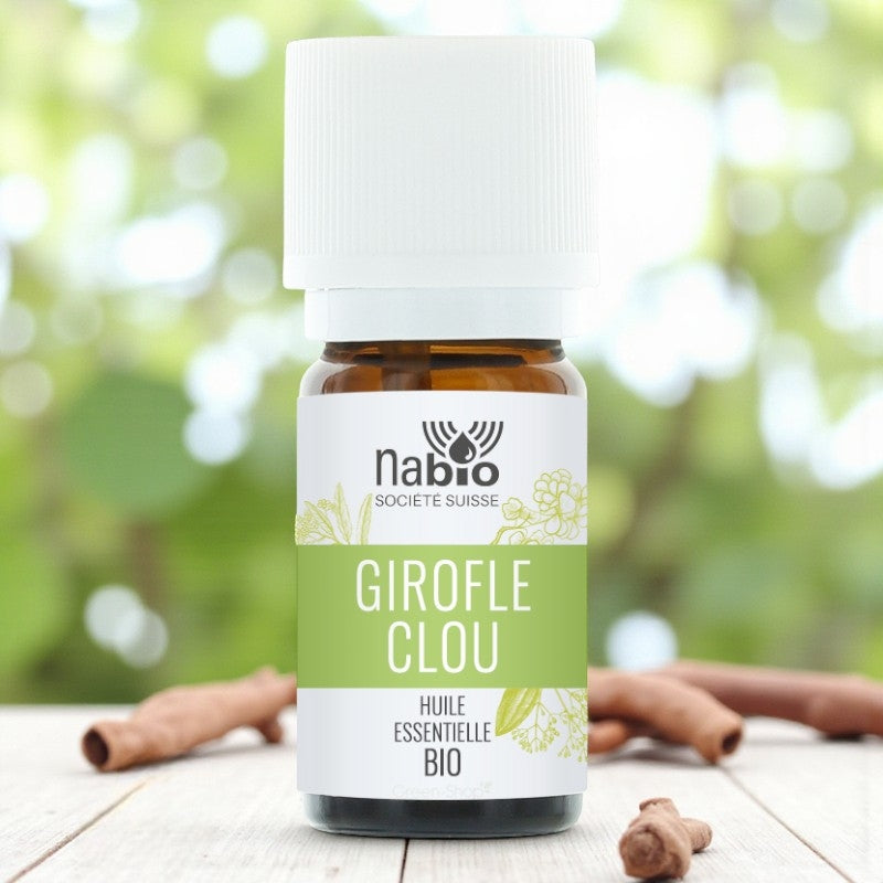 Ätherisches Bio-Nelkenöl – 10 ml – Nabio