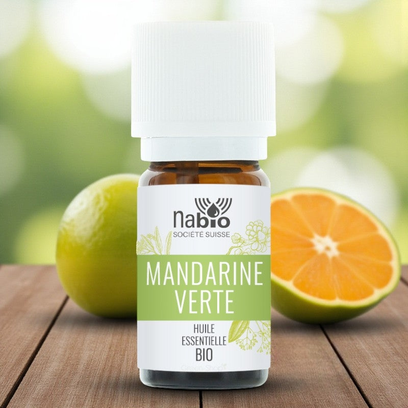Ätherisches Bio-Öl aus grüner Mandarine – 10 ml – Nabio