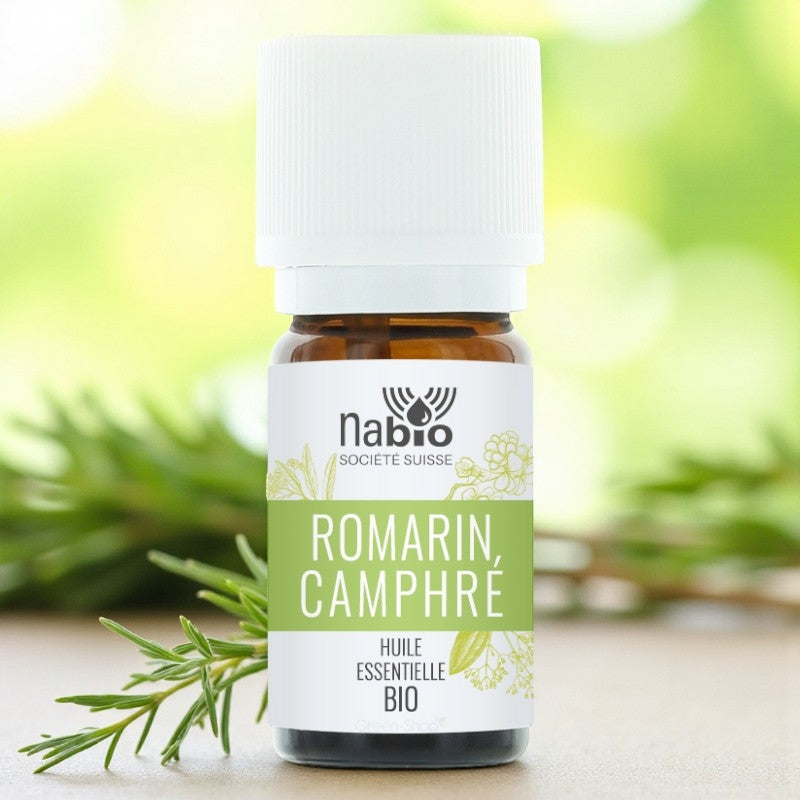 Ätherisches Bio-Kampfer-Rosmarinöl – 10 ml – Nabio