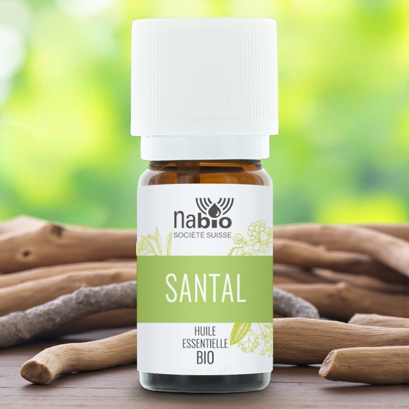 Ätherisches Bio-Sandelholzöl – 2 ml – Nabio