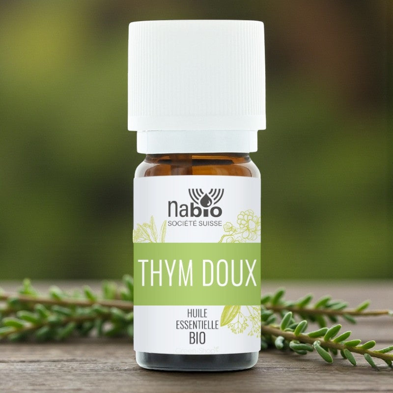 Ätherisches Bio-Süßthymianöl – 5 ml – Nabio