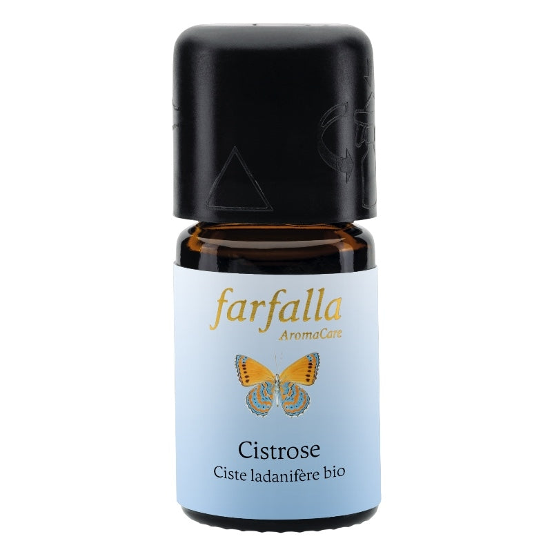 Ätherisches Bio-Zistrosenöl – 5 ml – Farfalla