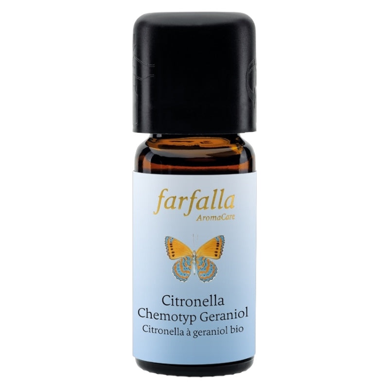 Huile essentielle Citronella à geraniol BIO - 10ml - Farfalla