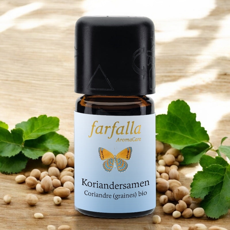 Huile essentielle Coriandre doux BIO - 5ml - Farfalla