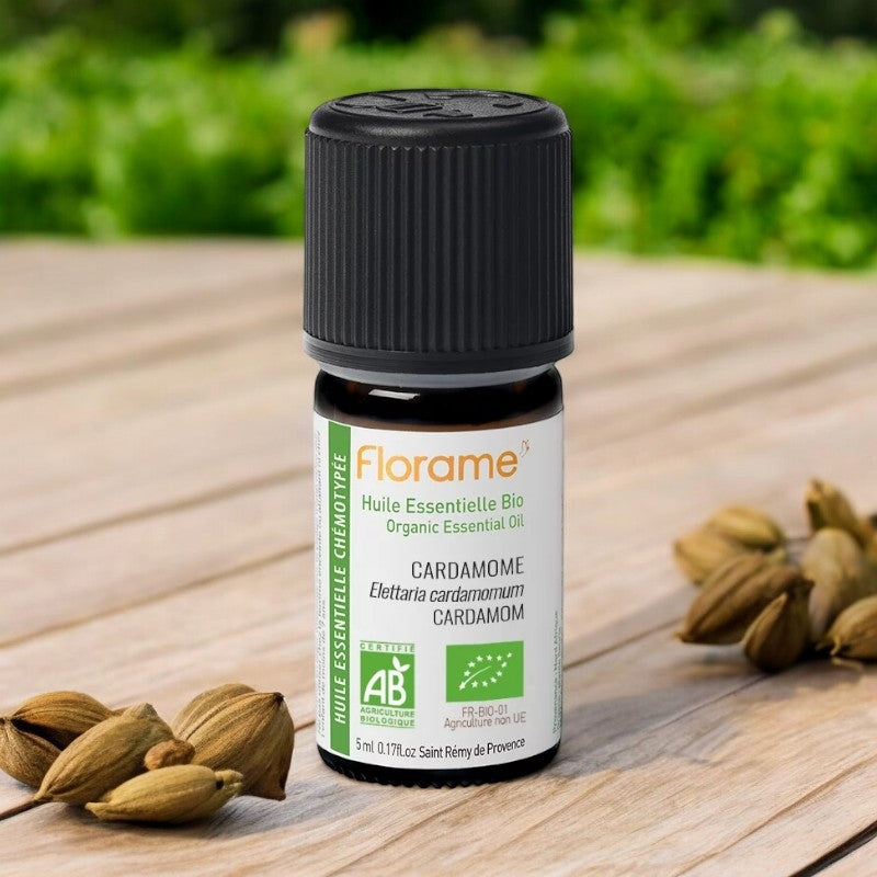 Huile essentielle de Cardamome BIO - 5ml - Florame