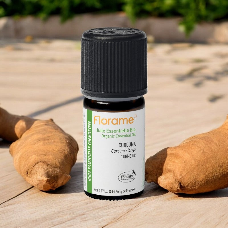 Huile essentielle de curcuma bio 5 ml florame 2