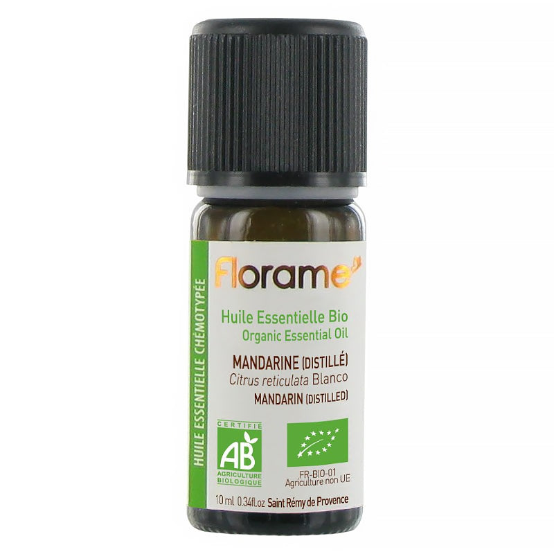 Bio-Mandarinenöl (destilliert) – 10 ml – Florame
