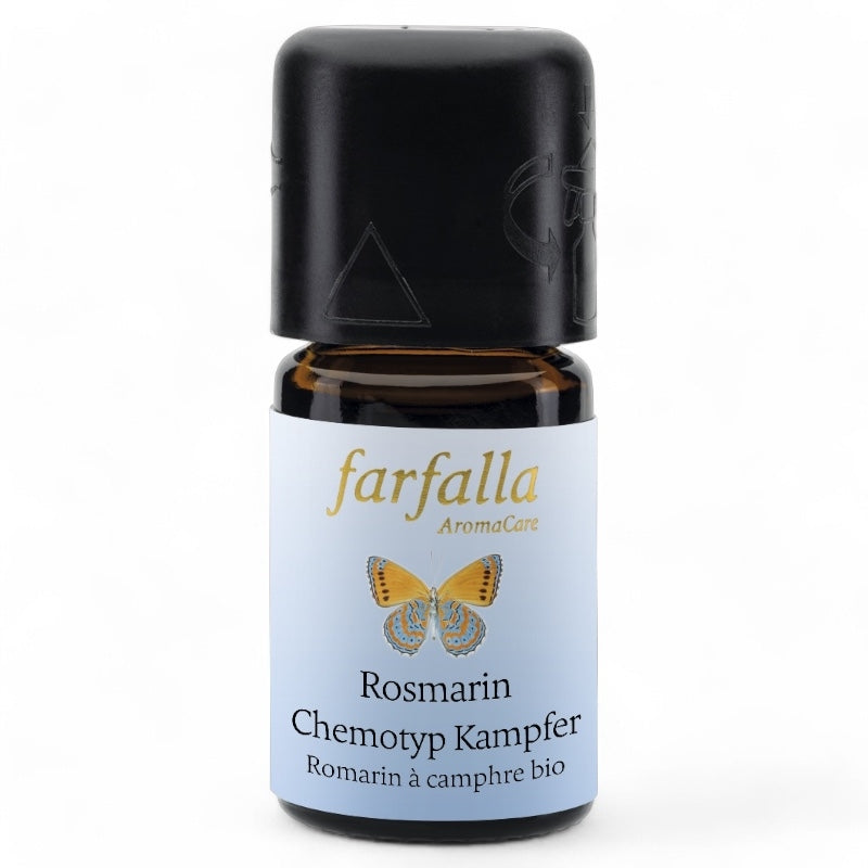 Huile essentielle Romarin à camphre BIO - 5ml - Farfalla