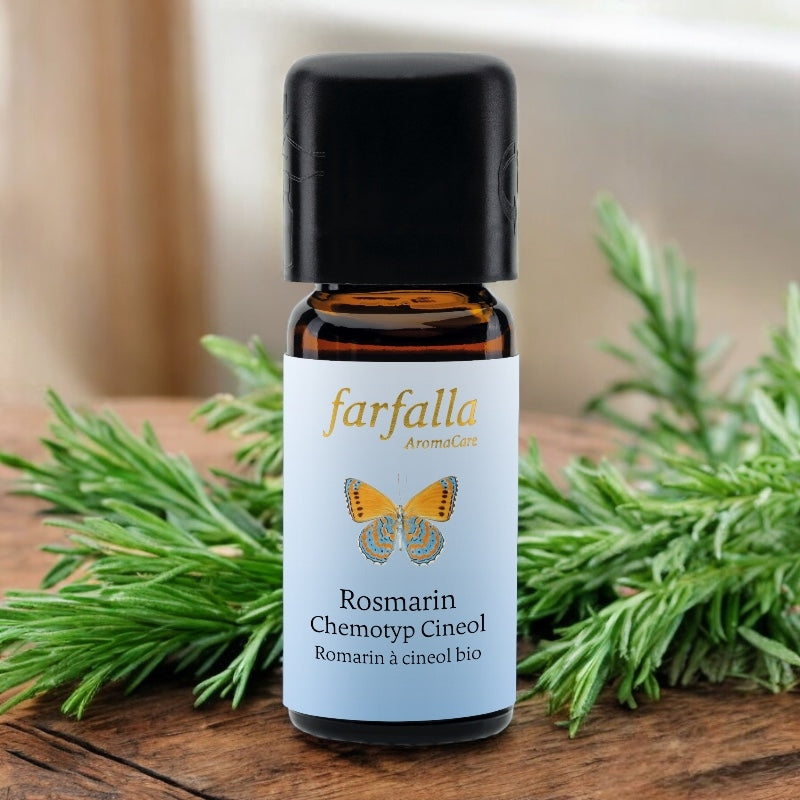 Ätherisches Bio-Rosmarin-Cineolöl – 10 ml – Farfalla