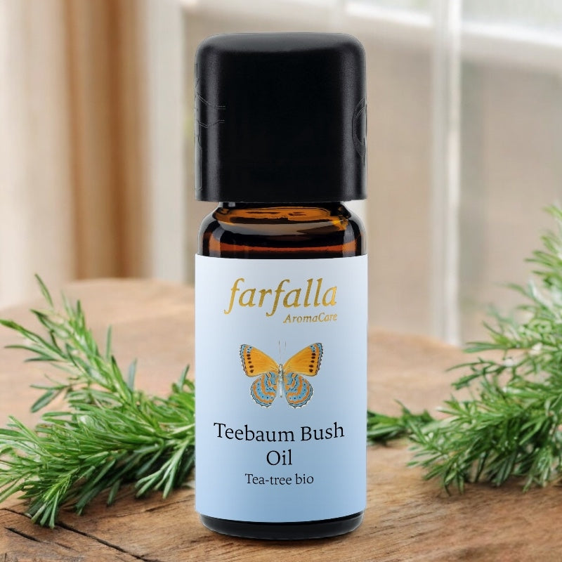 Ätherisches Bio-Teebaumöl – 10 ml – Farfalla