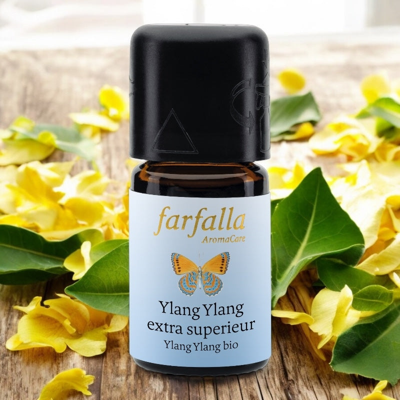Bio-Ylang-Ylang-Öl der Extraklasse – 5 ml – Farfalla
