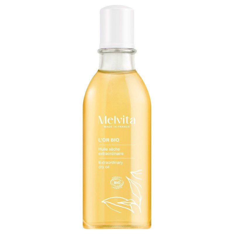 Außergewöhnliches Bio-Gesichts-, Körper- und Haaröl mit 5 Ölen – 50 ml – Melvita
