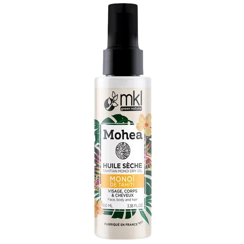 Huile sèche naturel monoï de Tahiti - 100ml - MKL Green Nature