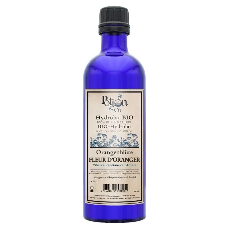 Hydrolat de fleur d'oranger BIO - 200ml - Potion & Co