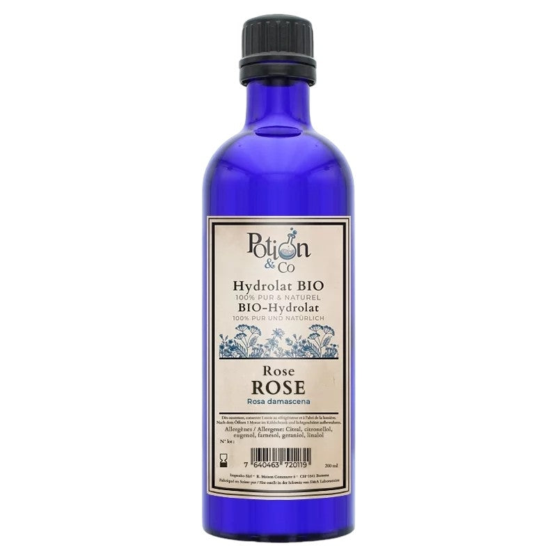 Hydrolat de rose BIO - 200ml - Potion & Co