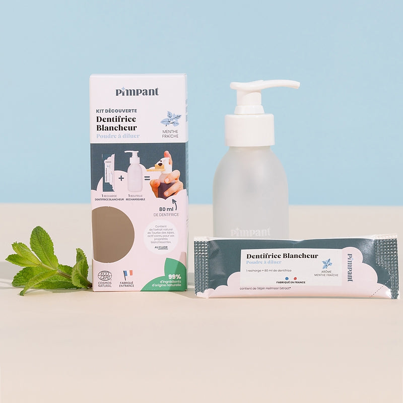 Pimpant Mint Whitening Toothpaste Discovery Kit