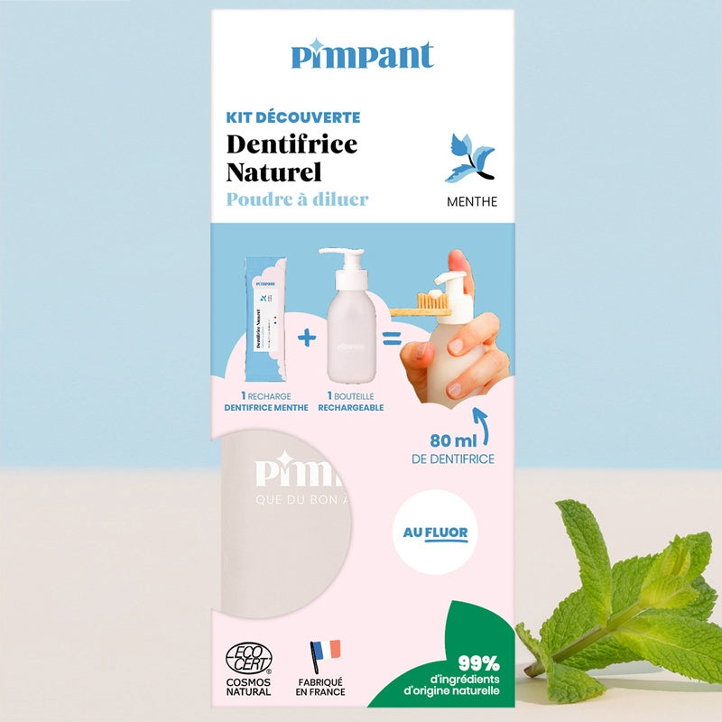 Minz-Zahnpasta-Entdeckungsset - Pimpant