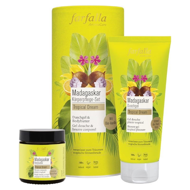 Kit soin du corps BIO Madagascar - Farfalla