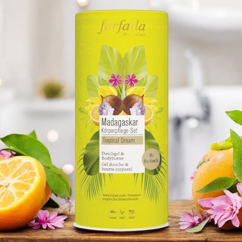 Kit soin du corps BIO Madagascar - Farfalla