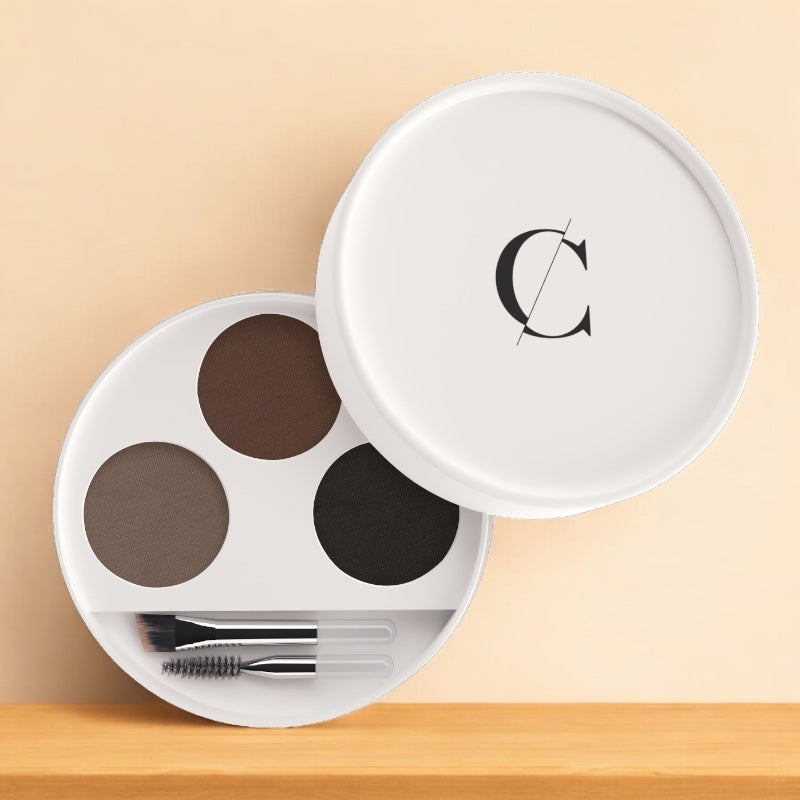 Kit sourcils Brunes N°29 BIO - 3x0,8g - Couleur Caramel