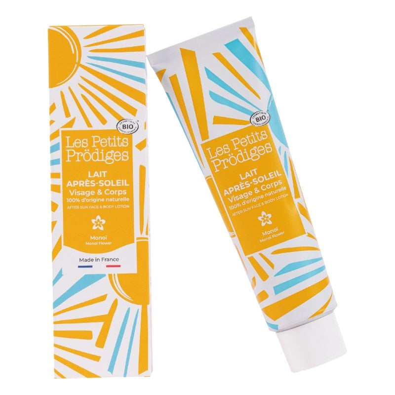 Lait après-soleil visage & corps BIO monoï - 100ml - Les petits prödiges