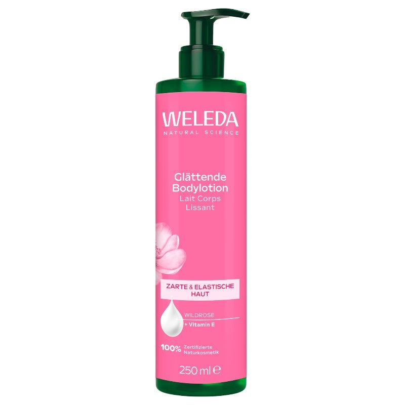 Lait corps lissant rose musquée & vitamine E BIO