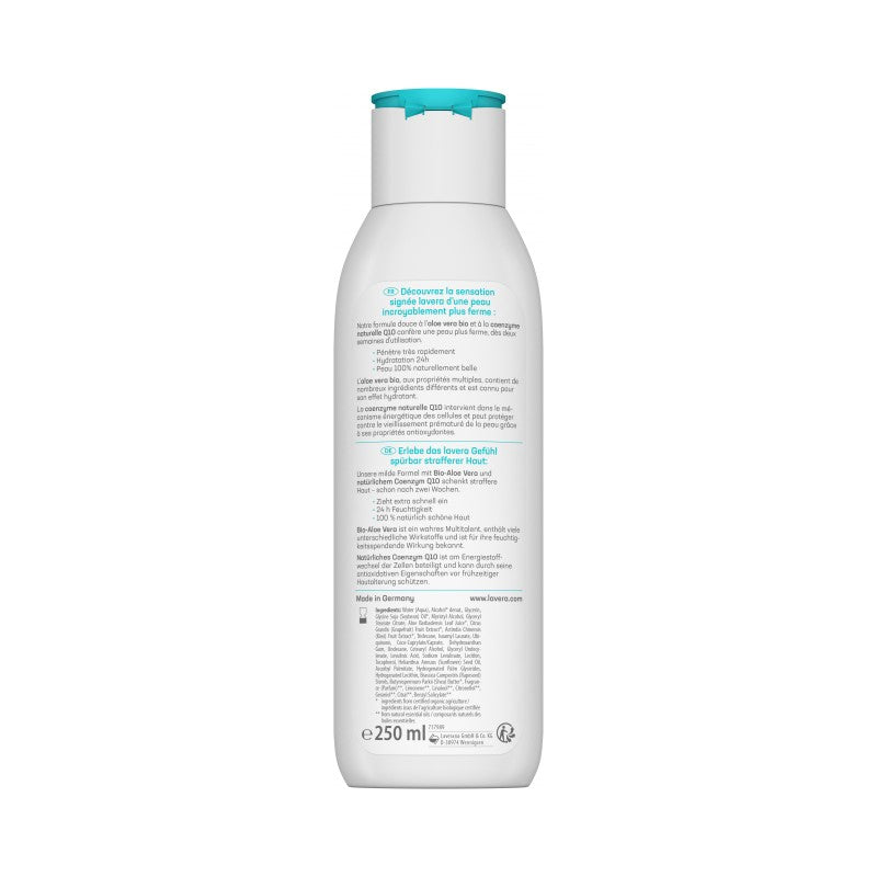 Lait corps raffermissant BIO jojoba & coenzyme Q10 - 250ml - Lavera