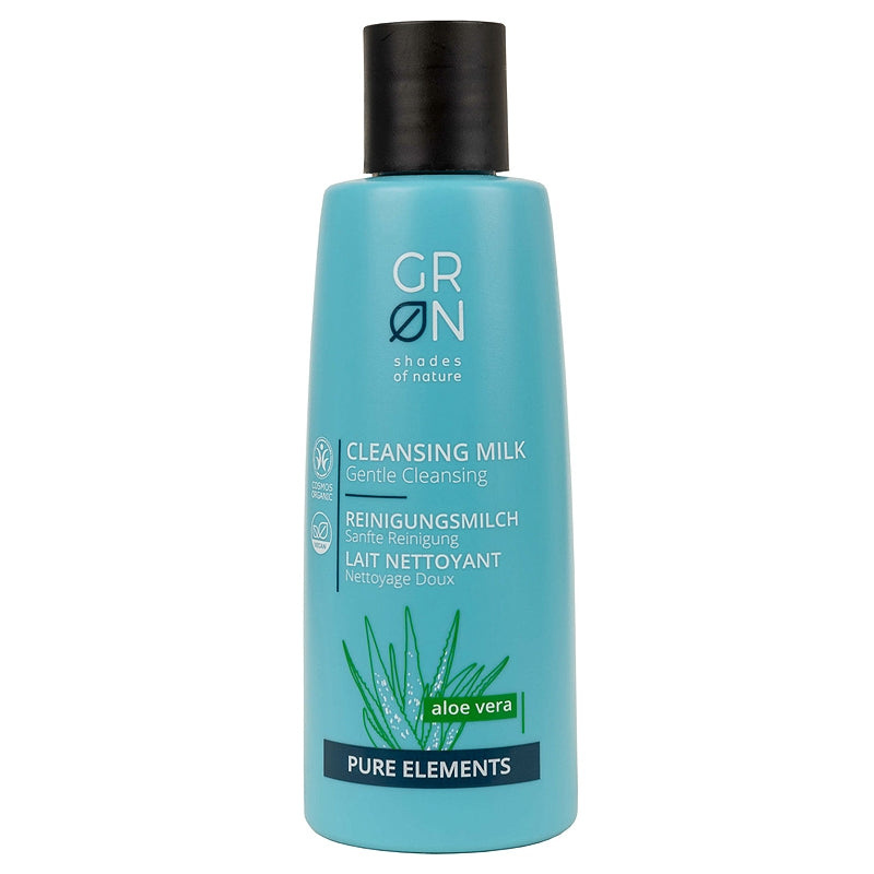Sanfte Bio-Reinigungsmilch mit Aloe Vera – 200 ml – GRN