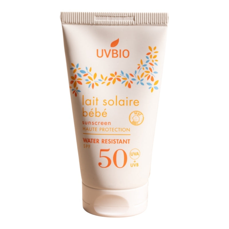 Lait solaire bébé BIO IP 50 - 50ml - UVBIO