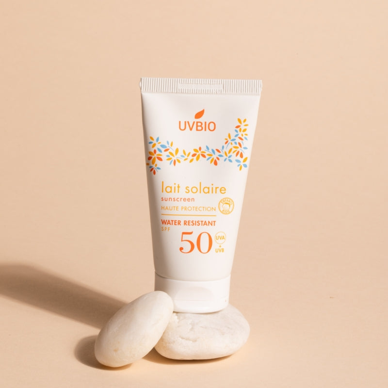 Lait solaire visage & corps BIO IP 50 - 50ml - UVBIO