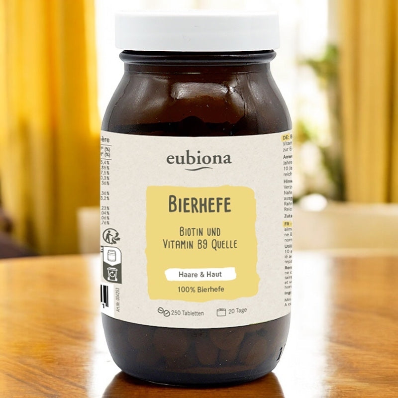 Levure de bière - 250 comprimés - Eubiona