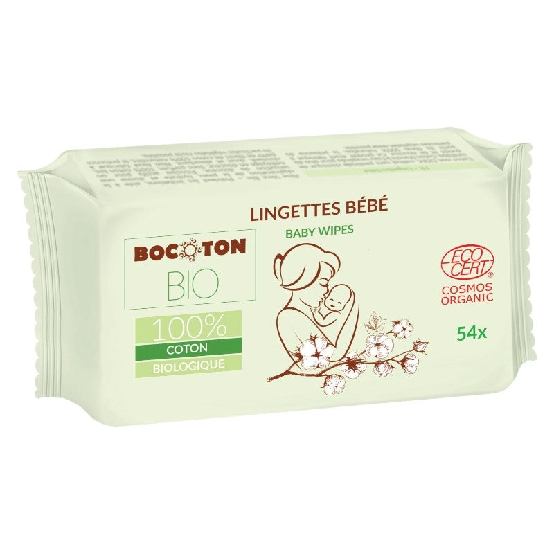 Bio-Babytücher – 54 Stück – Bocoton