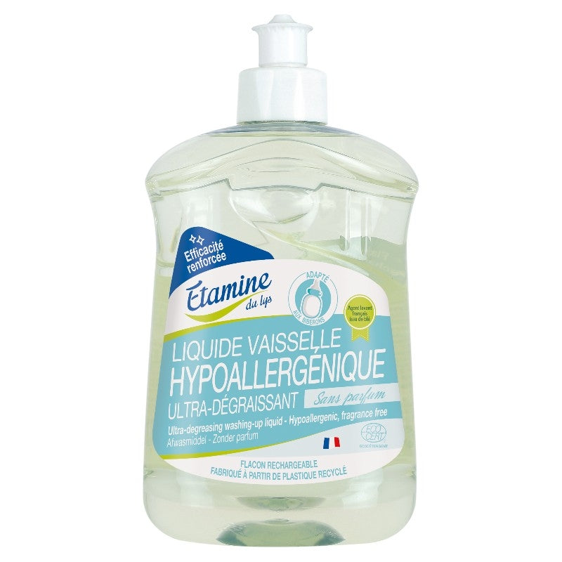 Ultra-entfettendes, hypoallergenes Geschirrspülmittel - 500 ml - Etamine du Lys