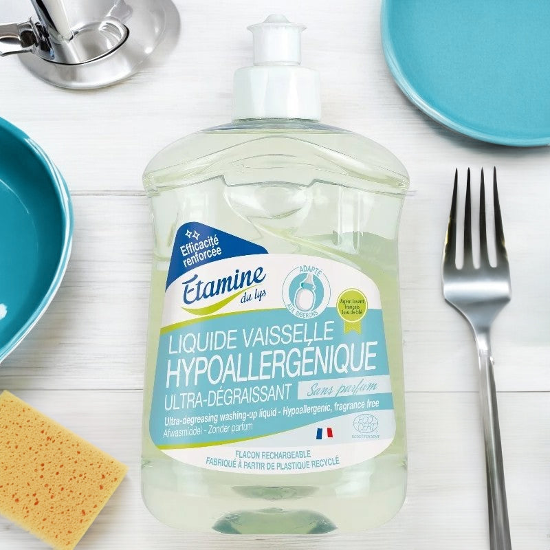 Ultra-entfettendes, hypoallergenes Geschirrspülmittel - 500 ml - Etamine du Lys