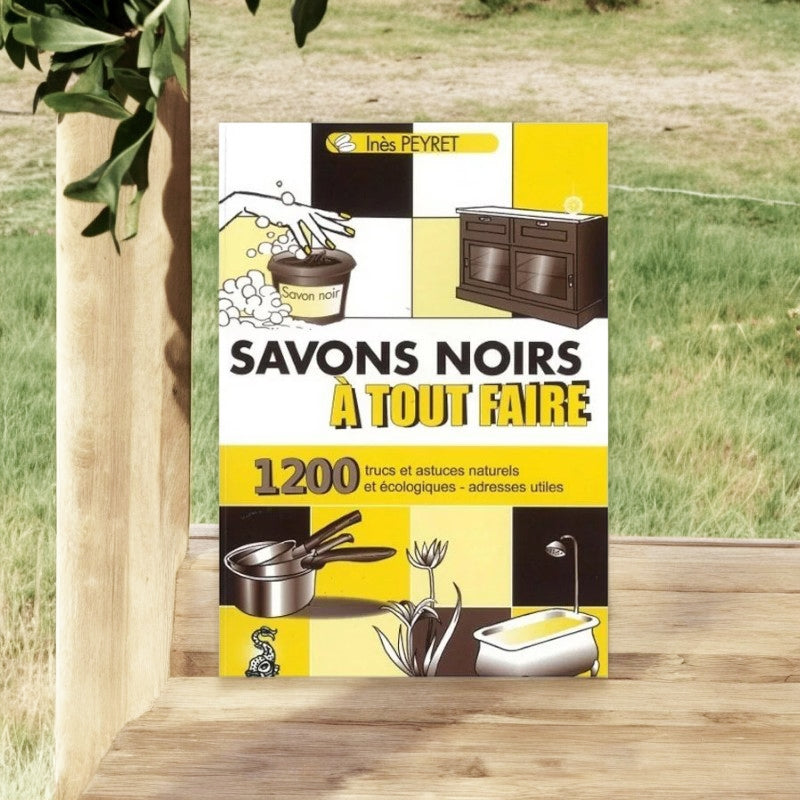 Livre "Savons noirs à tout faire" - Inès Peyret - Éditions du Dauphin
