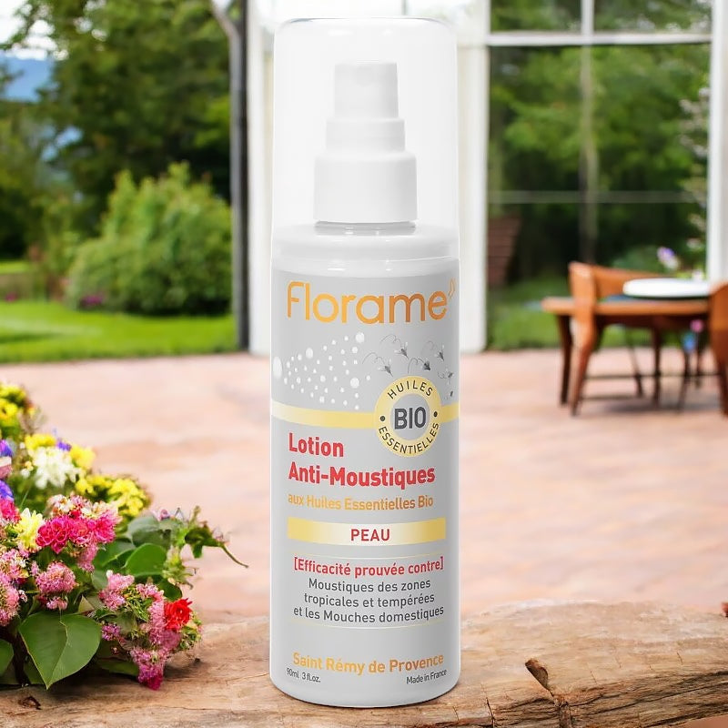 Lotion anti-moustiques peau naturelle - 90ml - Florame