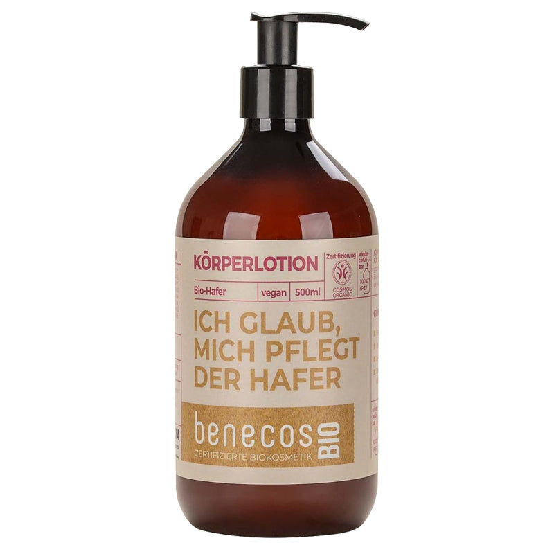 Bio-Hafer-Körperlotion – 500 ml – Benecos