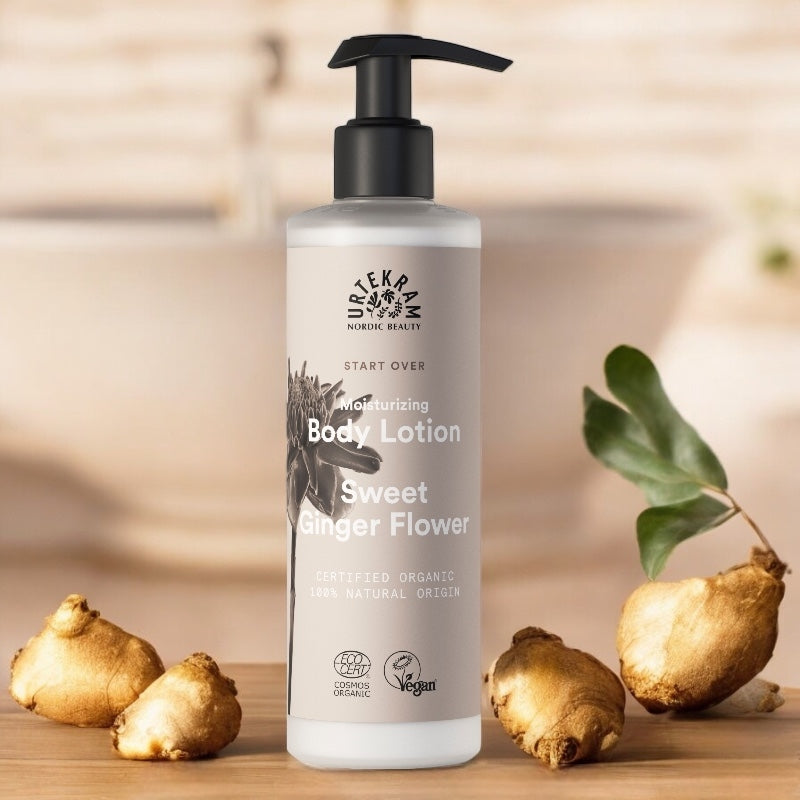 Lotion corporelle BIO gingembre - 245ml - Urtekram