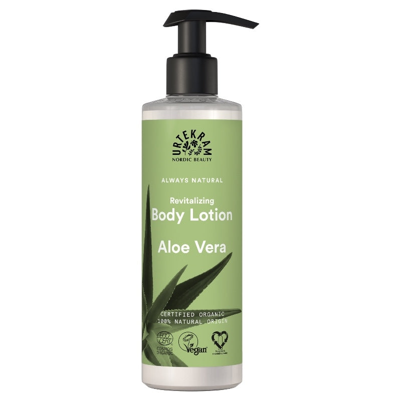 Bio-Aloe Vera Regenerierende Körperlotion – 245 ml – Urtekram