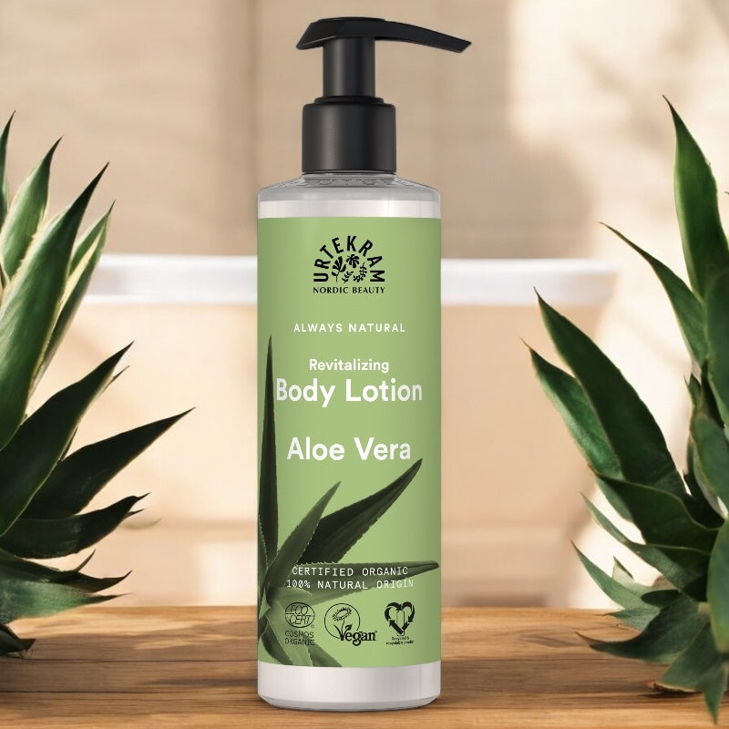 Bio-Aloe Vera Regenerierende Körperlotion – 245 ml – Urtekram