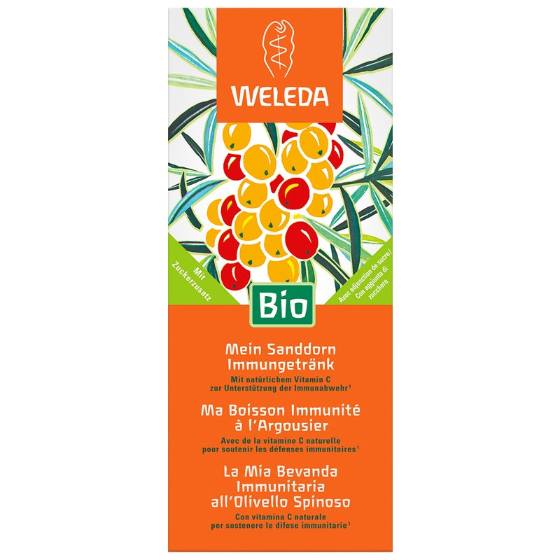 Mein Bio-Sanddorn-Immunitätsgetränk – 200 ml – Weleda