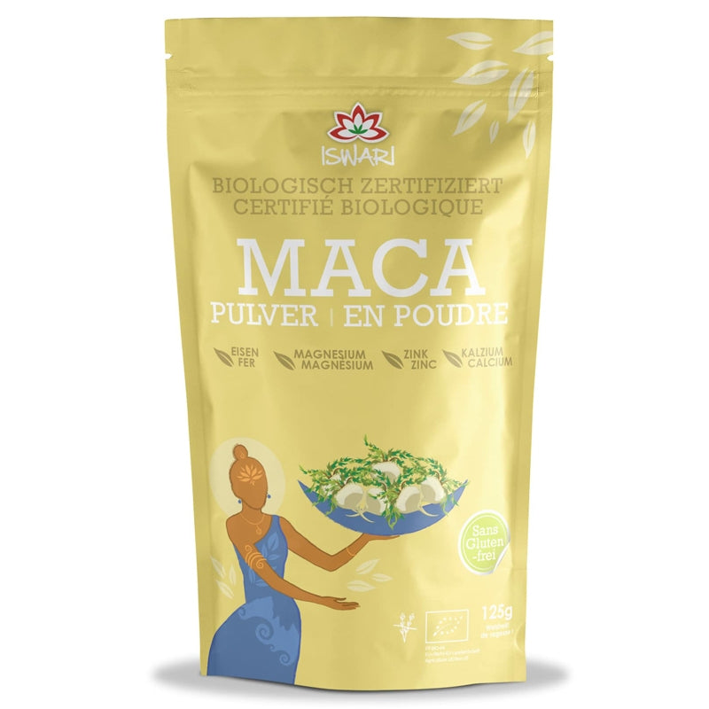 BIO-Maca-Pulver – 125 g – Iswari
