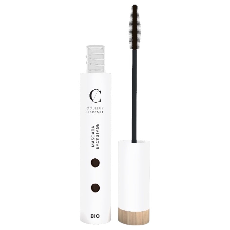 Backstage Mascara Velvet Brown Nr. 32 Bio - 6 ml - Karamellfarbe