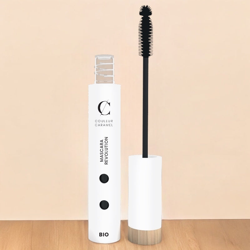 Mascara revolution Extra noir N°91 BIO - 6ml - Couleur Caramel