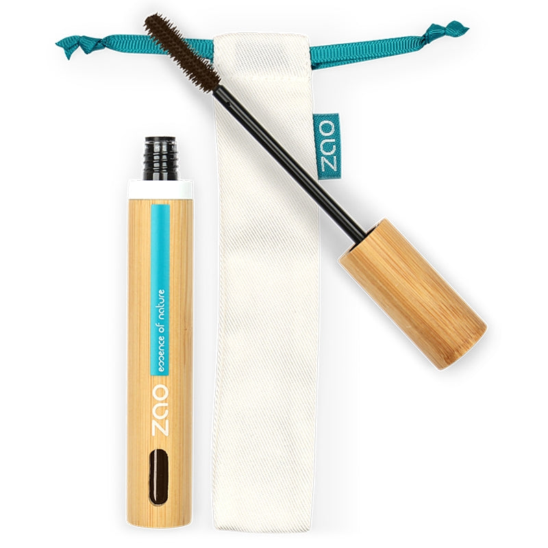 Velvet Mascara Brown N°081 BIO – 7 ml – Zao
