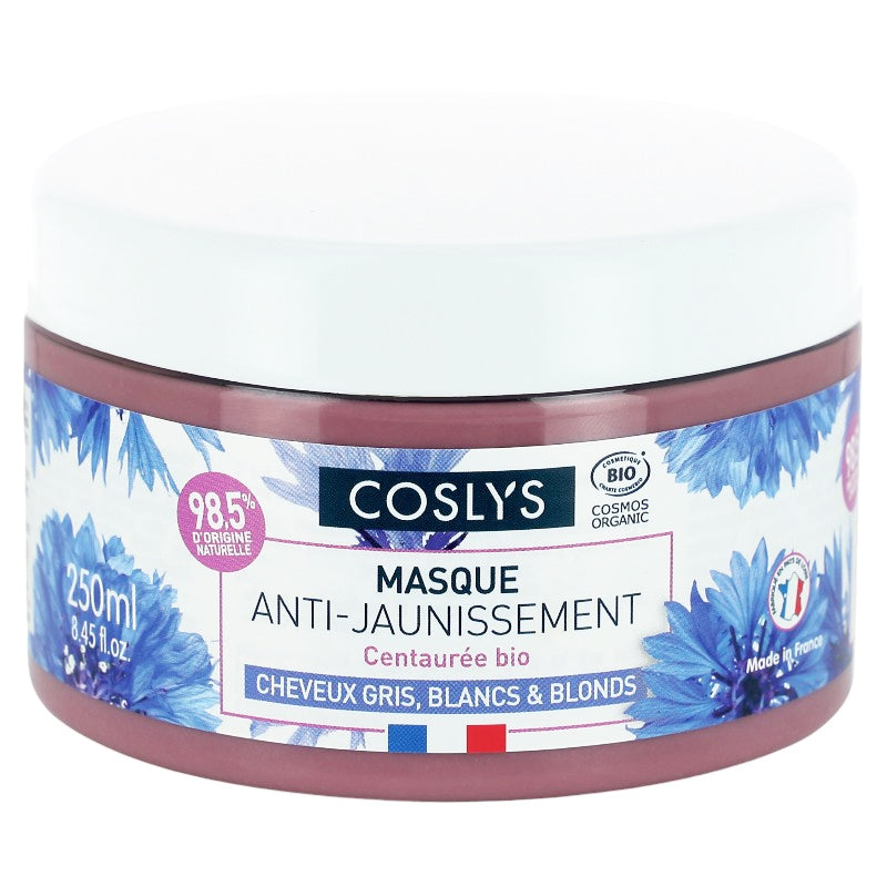 Bio-Anti-Gelbfärbe-Maske mit Tausendgüldenkraut - 250 ml - Coslys