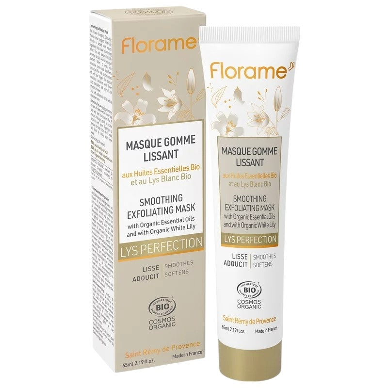 Bio-Glättungsmaske mit weißer Lilie – 65 ml – Florame